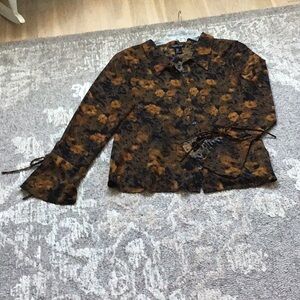 Rachel Zoe print blouse